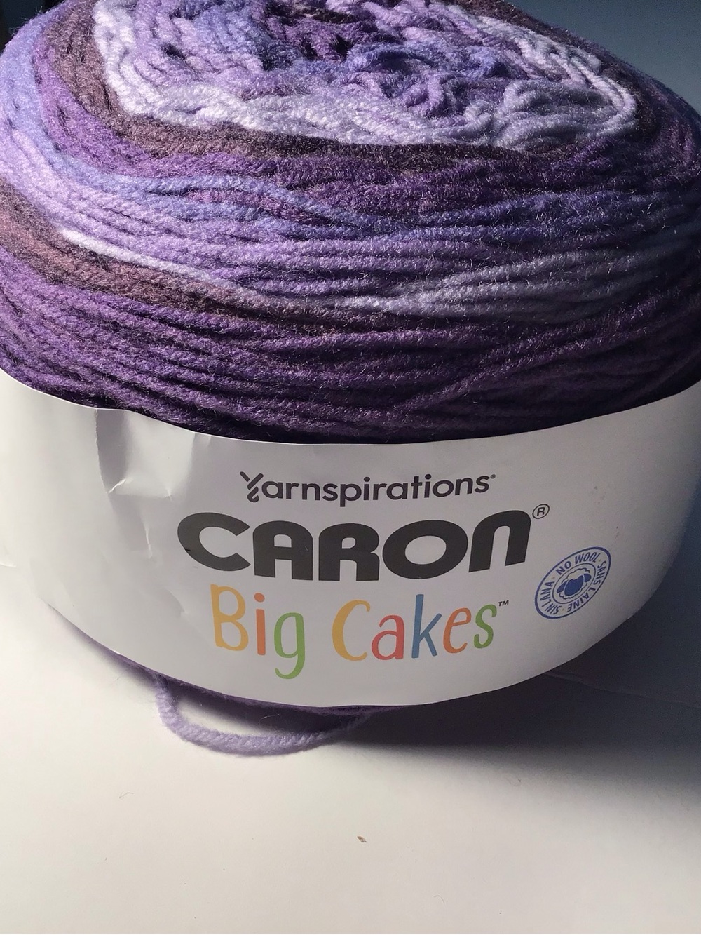 Yarnspirations Caron Big Cakes 10.5oz 603yds Grape Jelly